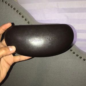 Michael Kors glasses case with cleaning rag